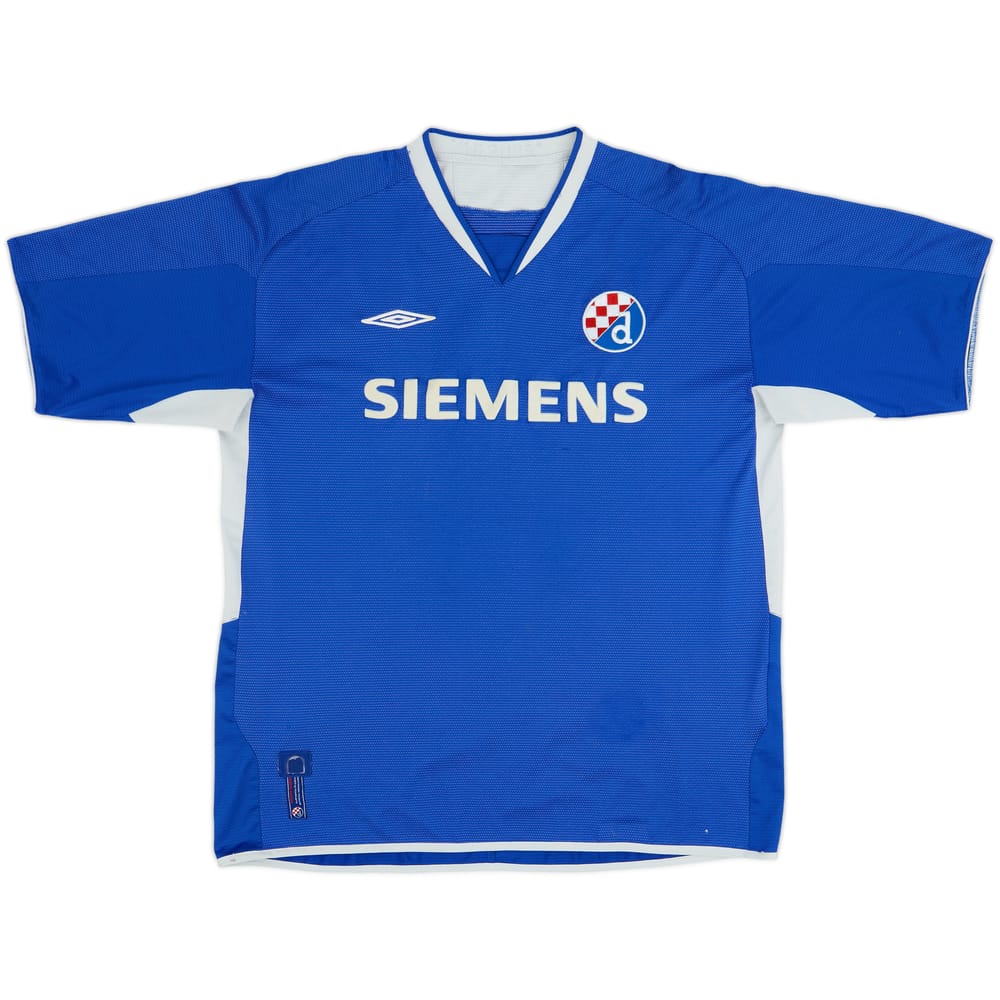 2004-05 Dinamo Zagreb Home Shirt - 5/10 - (XL)