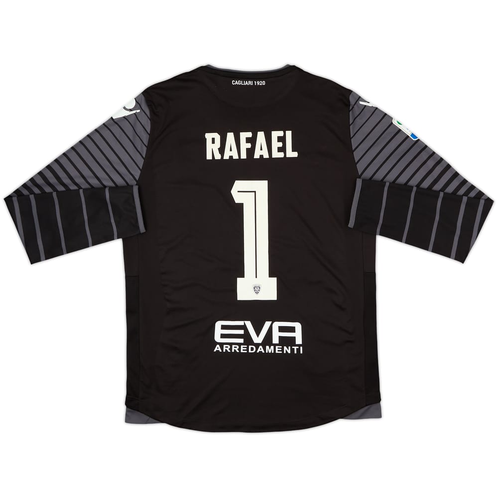2016-17 Cagliari Match Issue GK Shirt Rafael #1