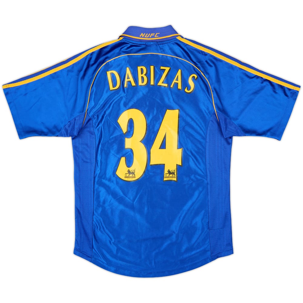 1998-99 Newcastle Away Shirt Dabizas #34 - 8/10 - (S)