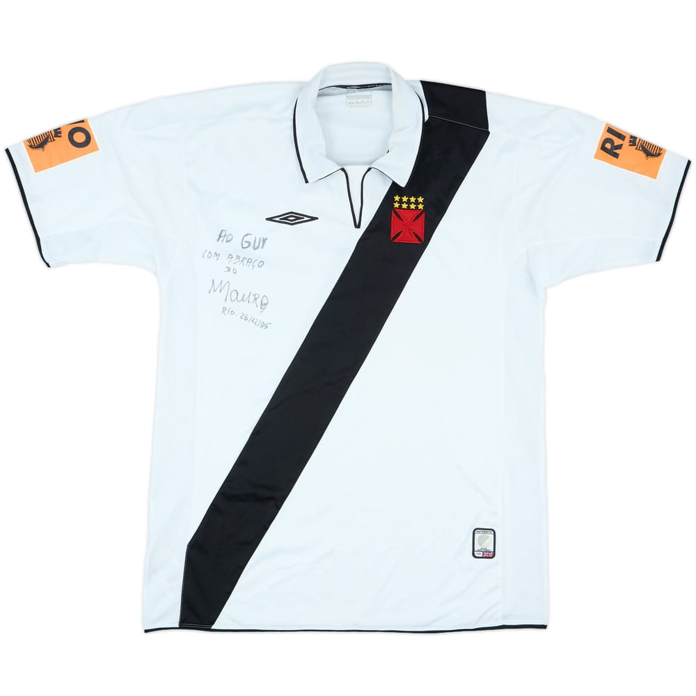 2004 Vasco da Gama Away Shirt #10 - 4/10 - (XL)