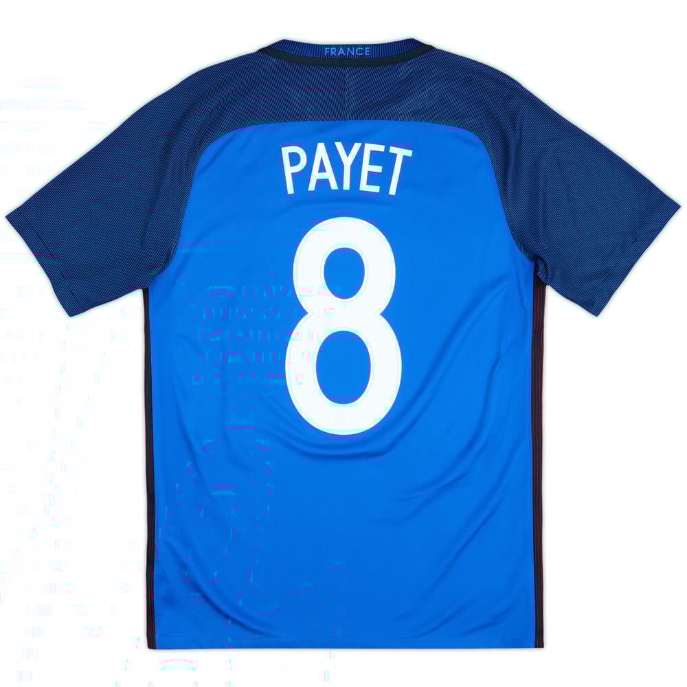 2016-17 France Home Shirt Payet #8 - 9/10 - (S)