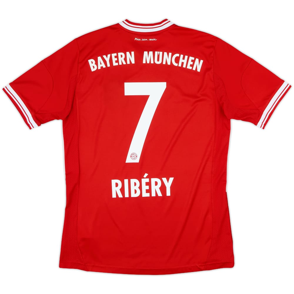 2013-14 Bayern Munich Home Shirt Ribery #7 - 8/10 - (XL.Boys)