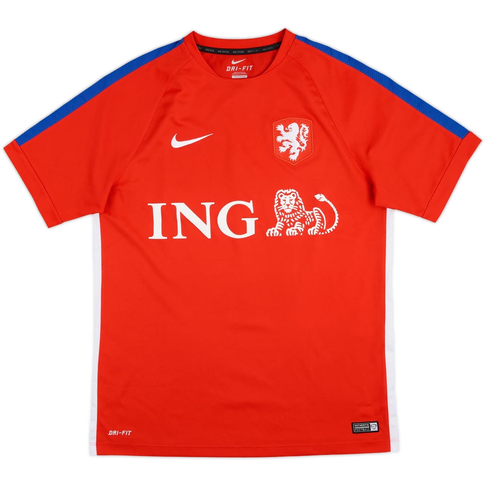 2015-16 Netherlands Nike Training Shirt - 8/10 - (L)