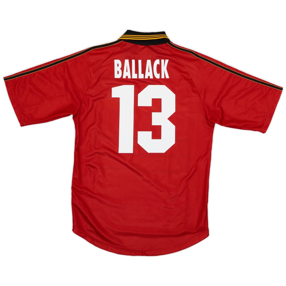 1998-00 Bayer Leverkusen Home Shirt Ballack #13 - 8/10 - (S)