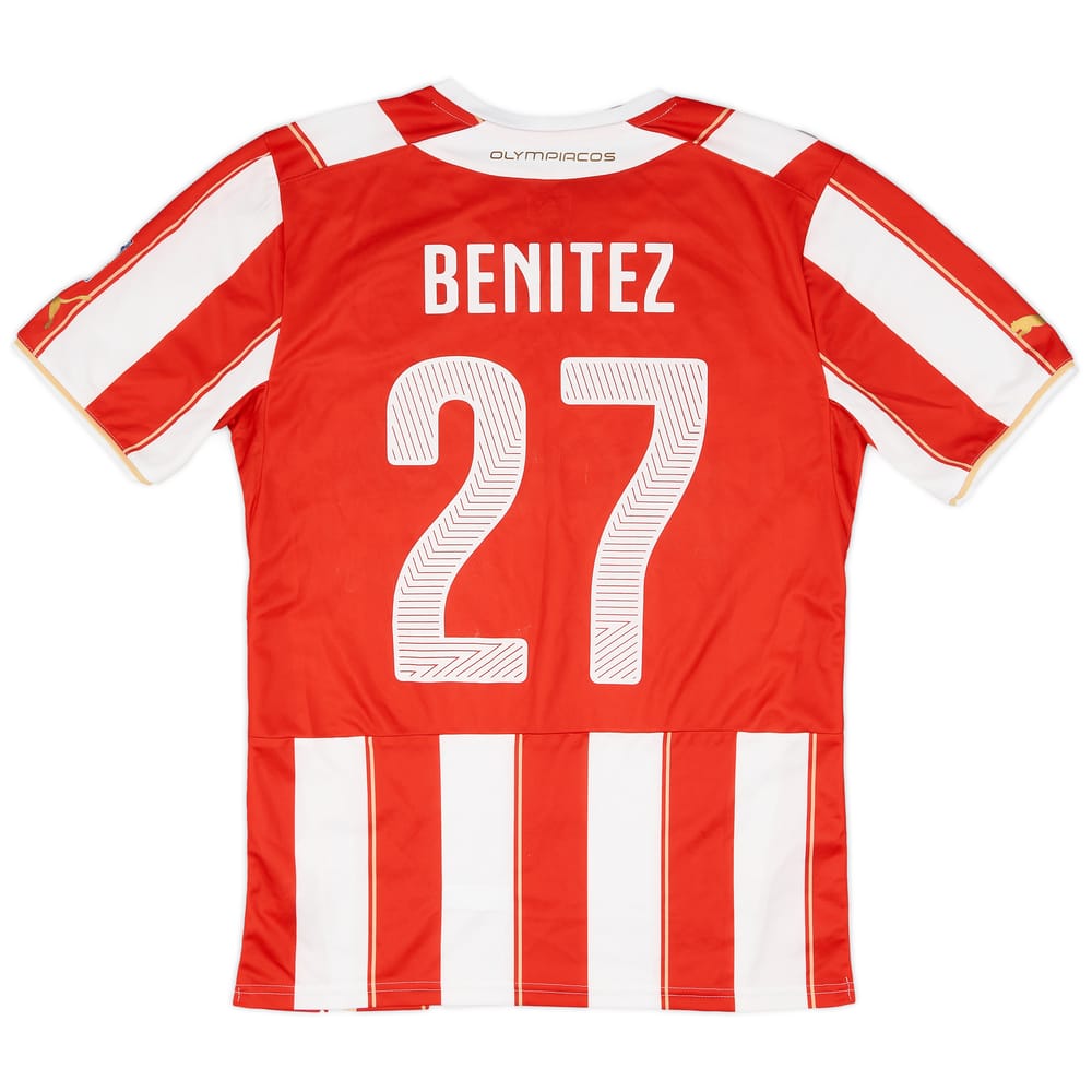 2014-15 Olympiacos Home Shirt Benitez #27 - 8/10 - (XL)