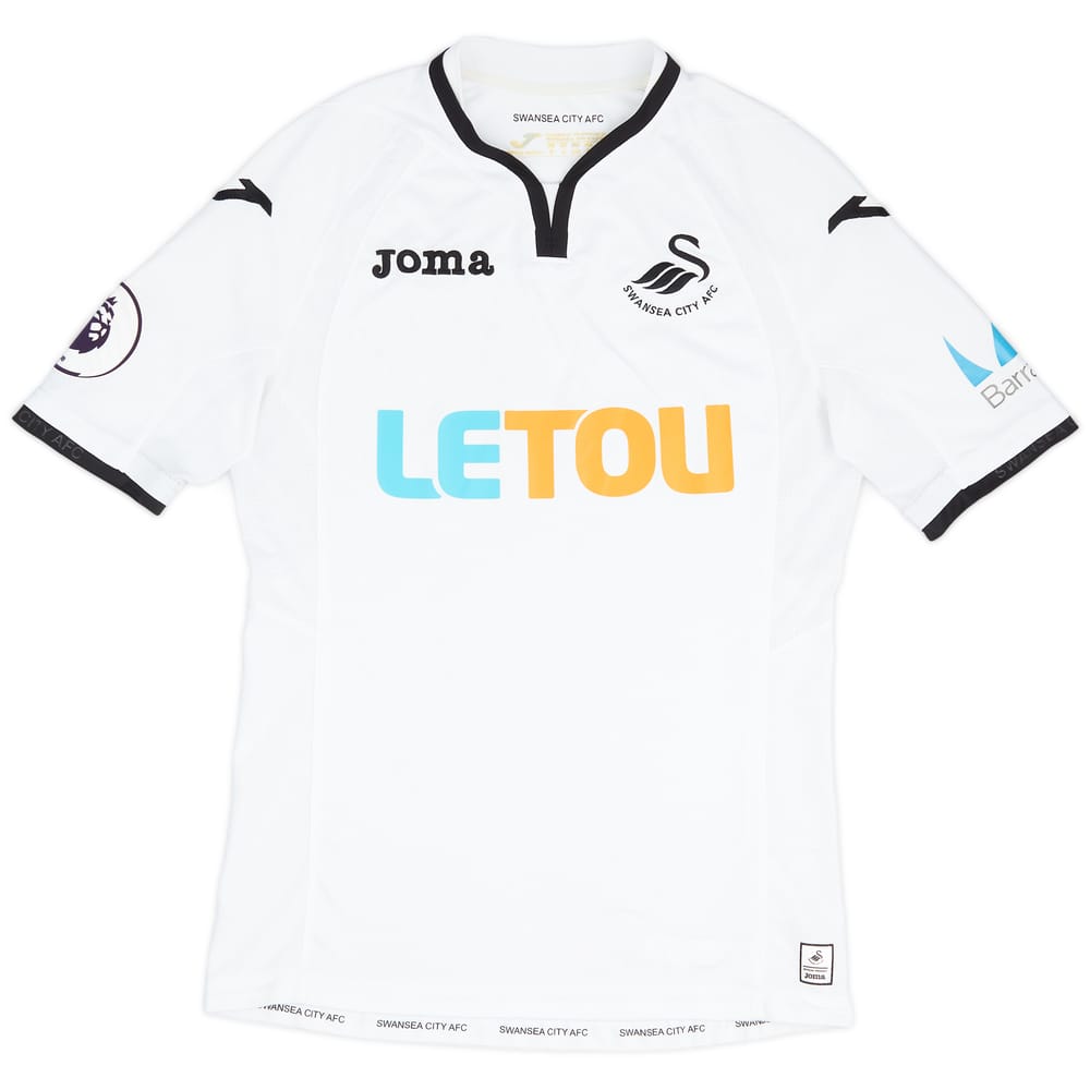 2017-18 Swansea Home Shirt - 9/10 - (S)