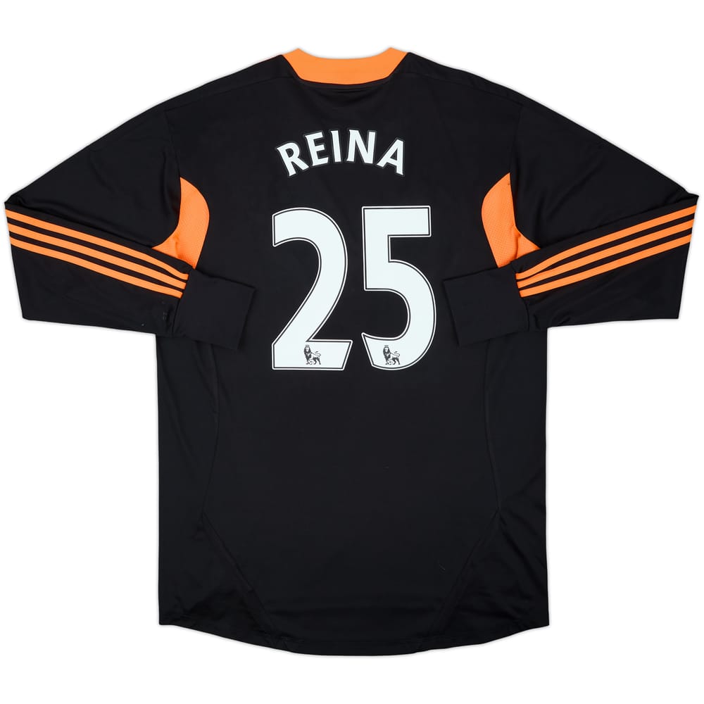 2010-11 Liverpool Camiseta de Arquero Reina #25 - 6/10 - (L)