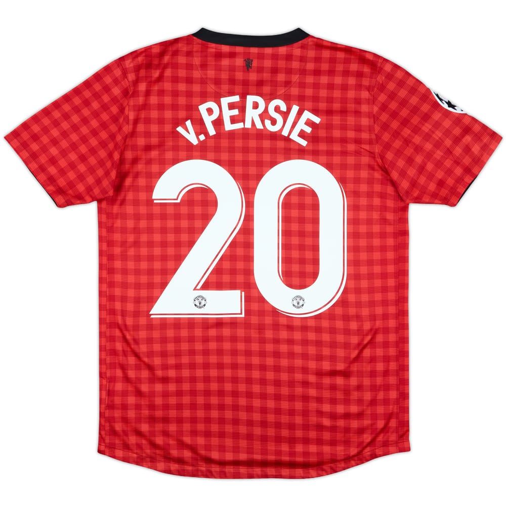 2012-13 Manchester United Home Shirt v.Persie #20 - 7/10 - (XL.Boys)