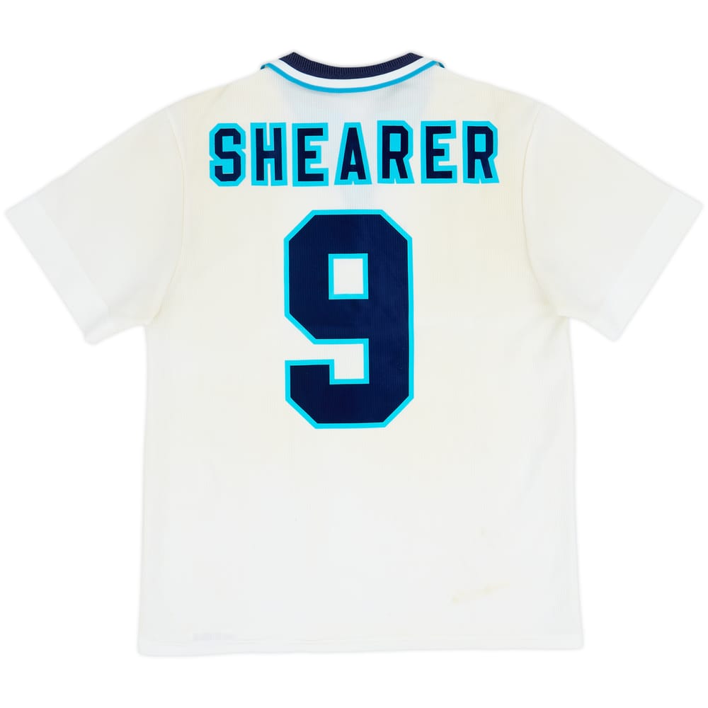 1995-97 England Home Shirt Shearer #9 - 5/10 - (M)