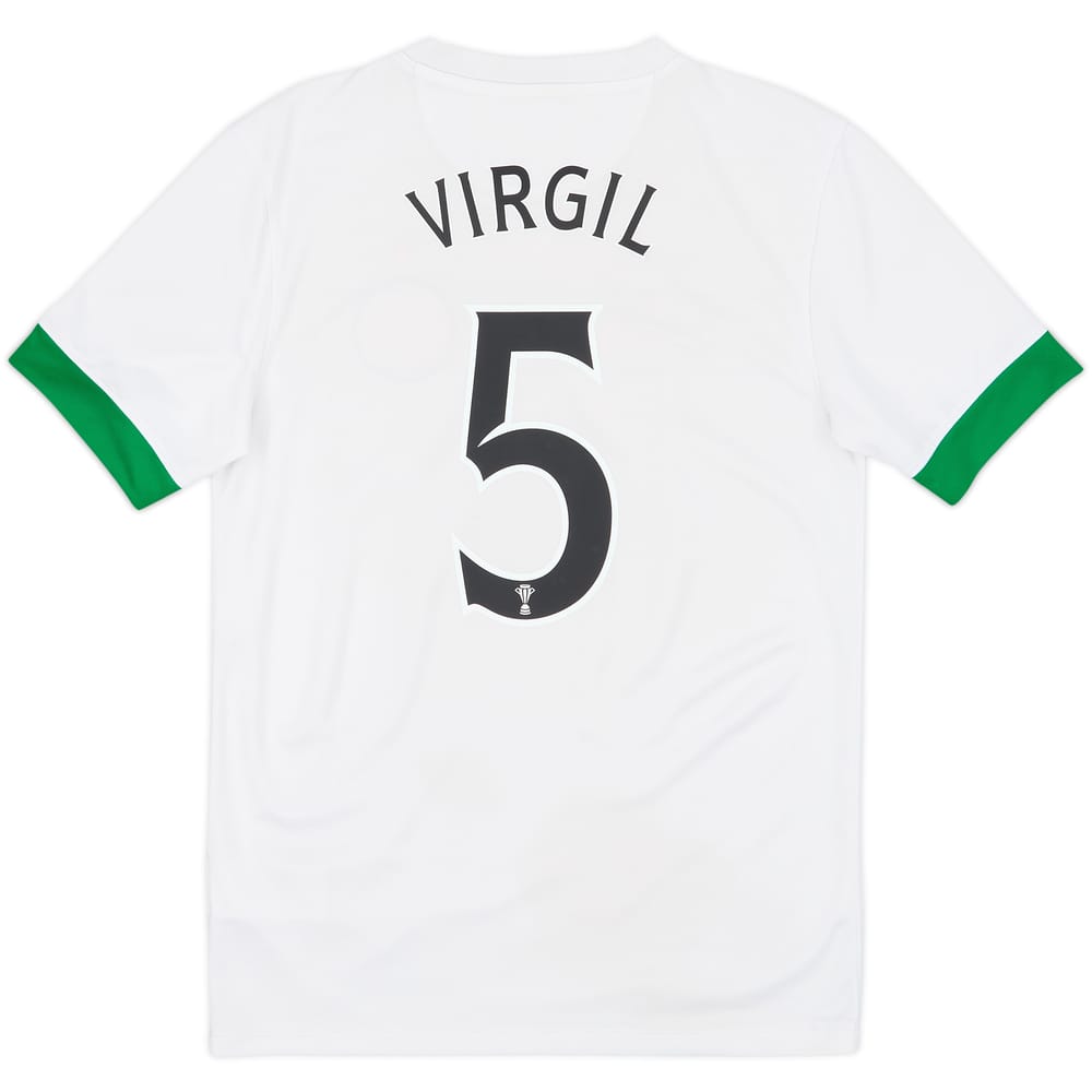 2014-15 Celtic European Third Shirt Virgil #5 - 6/10 - (S)