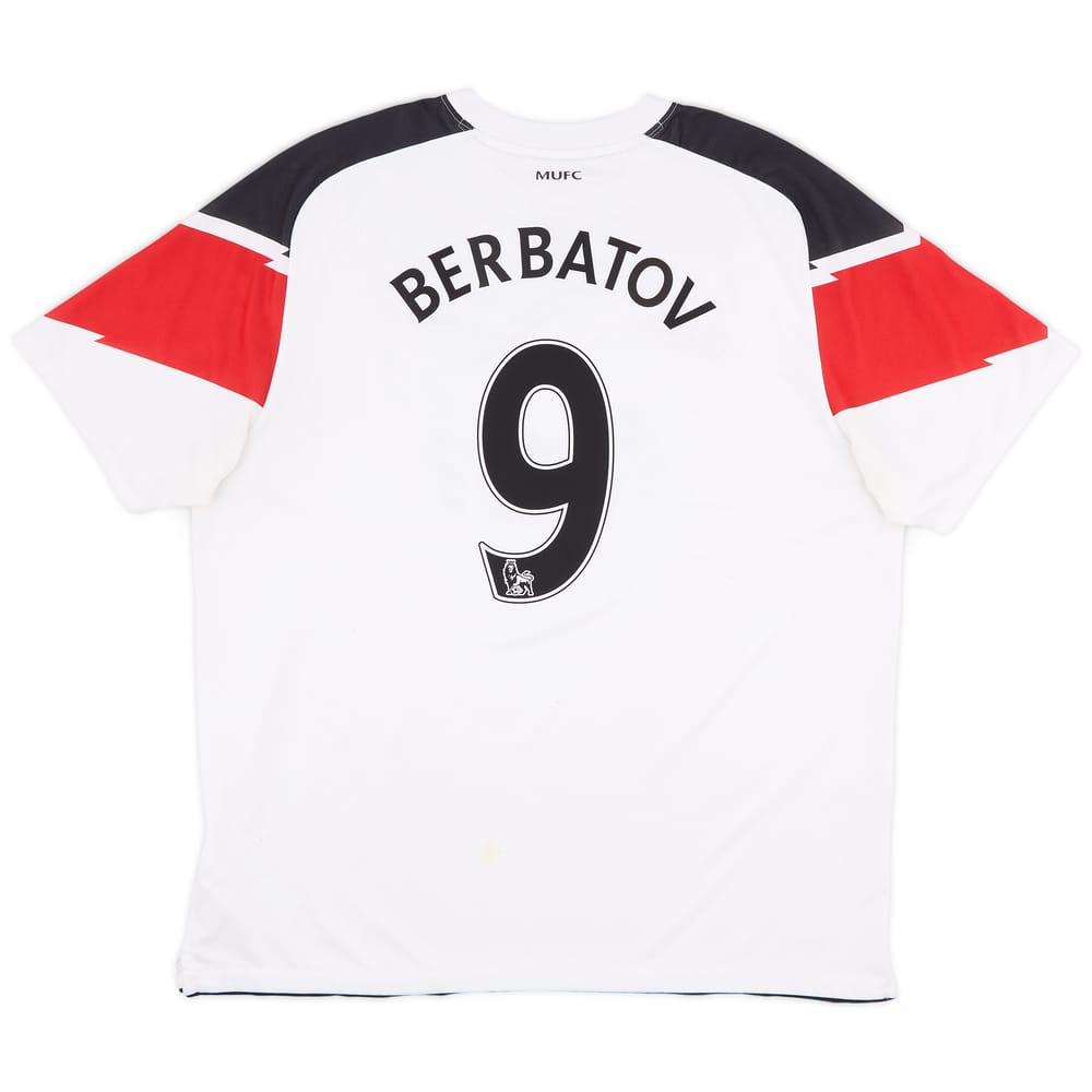 2010-12 Manchester United Away Shirt Berbatov #9 - 5/10 - (XL)
