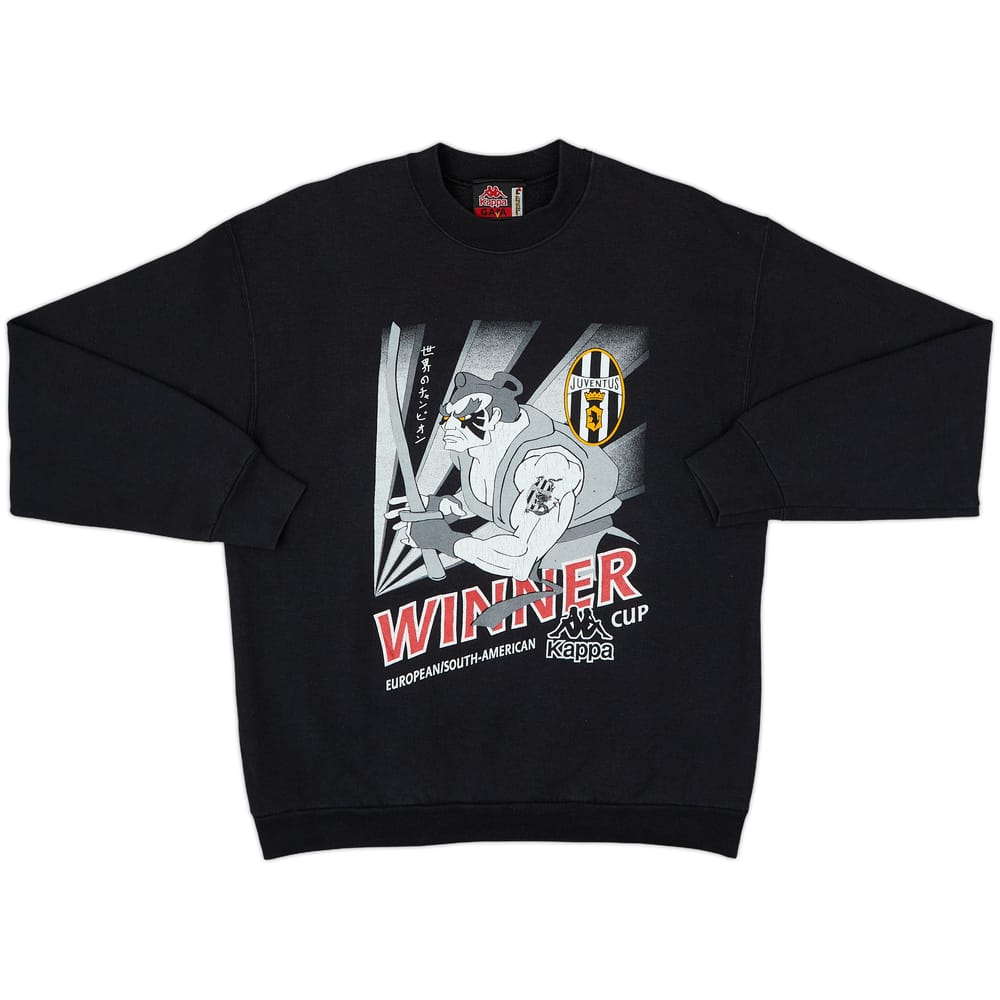 1996-97 Juventus 'Intercontinental Cup Winners' Kappa Sweat Top - 6/10 - (L)