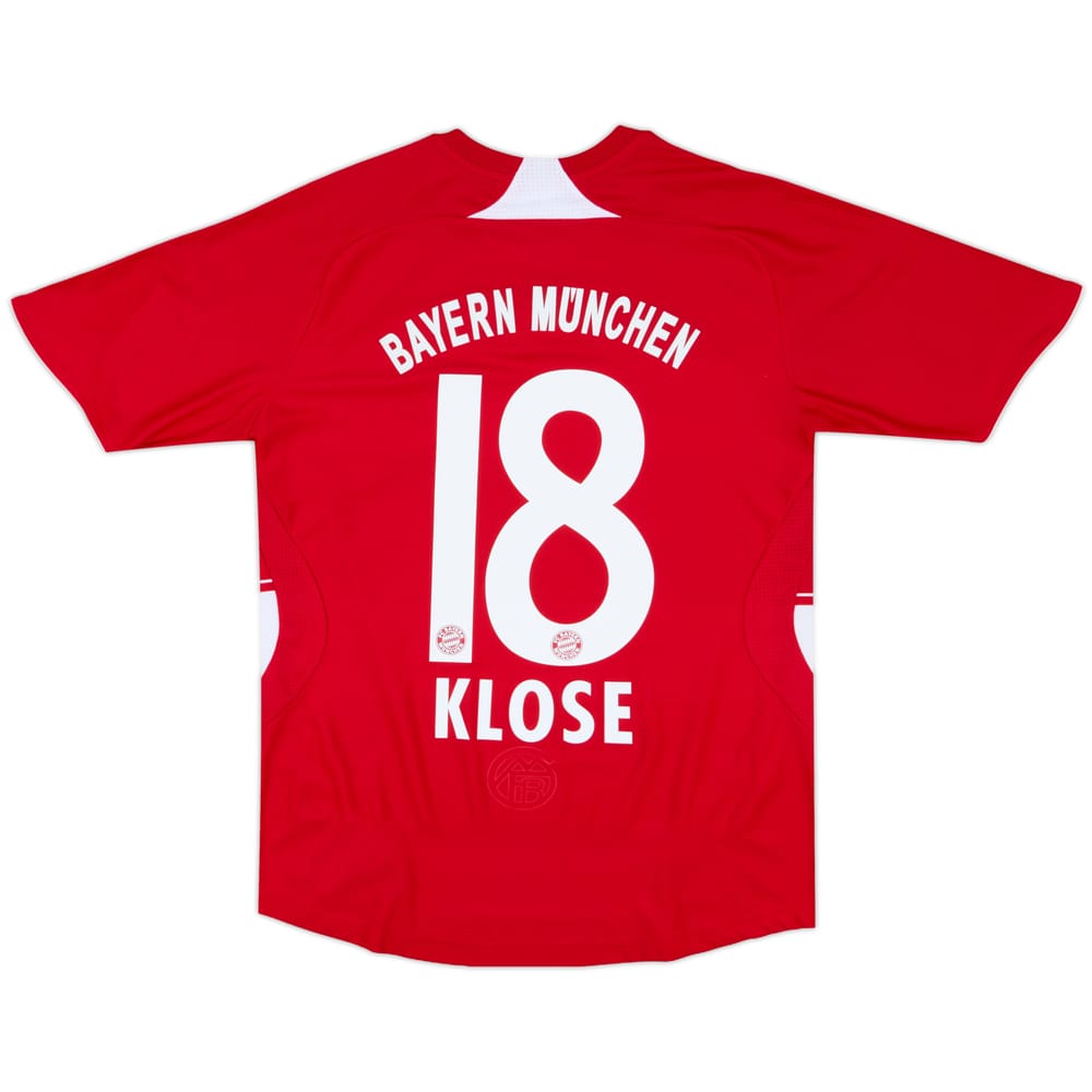 2007-08 Bayern Munich Home Shirt Klose #18 (S)