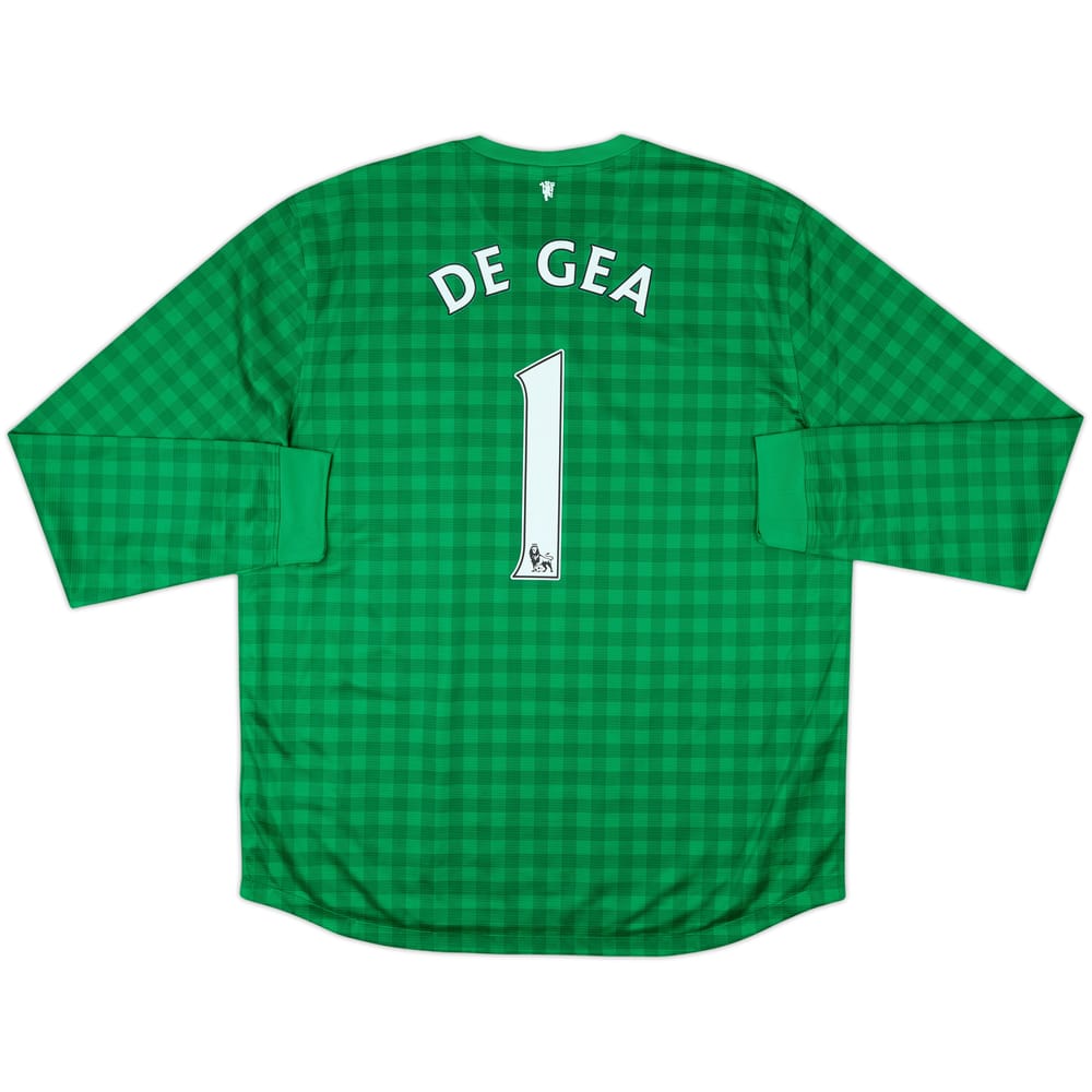 2012-13 Manchester United GK Shirt De Gea #1 (XL)