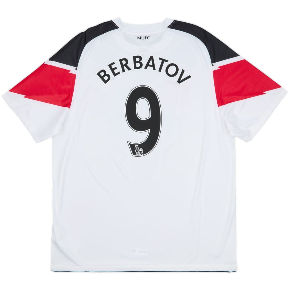 2010-12 Manchester United Away Shirt Berbatov #9 (XL)