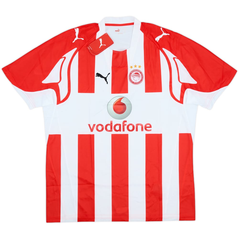 2007-08 Olympiacos Home Shirt (XL)