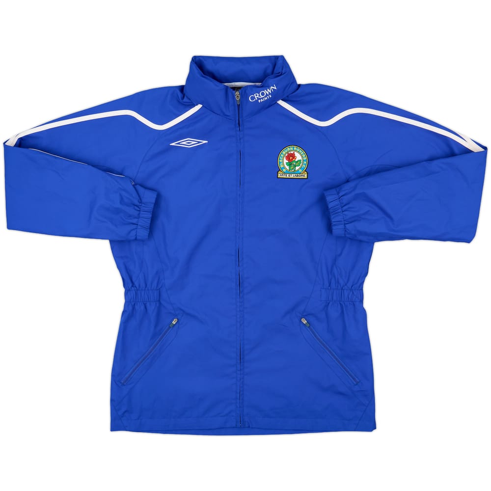 2008-09 Blackburn Rovers Umbro Hooded Rain Jacket - 8/10 - (M)