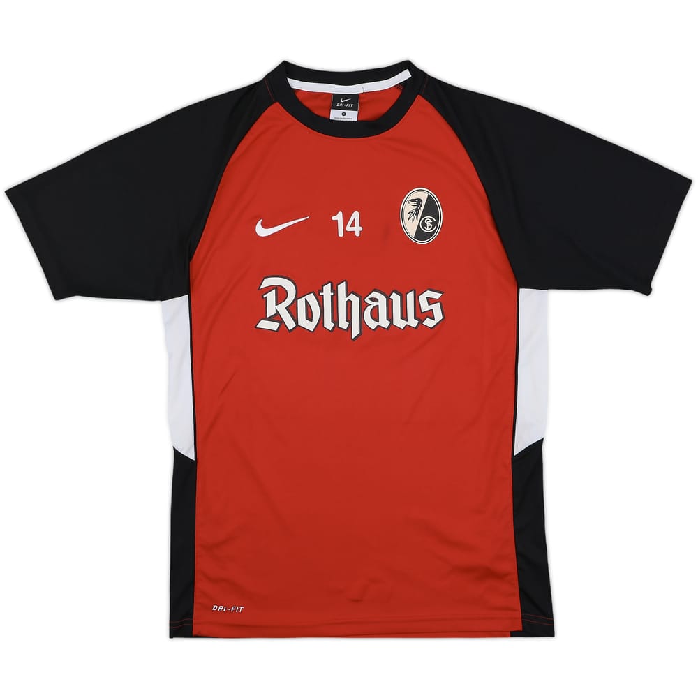 2011-12 Freiburg Player Issue Nike Training Shirt #14 - 7/10 - (S)