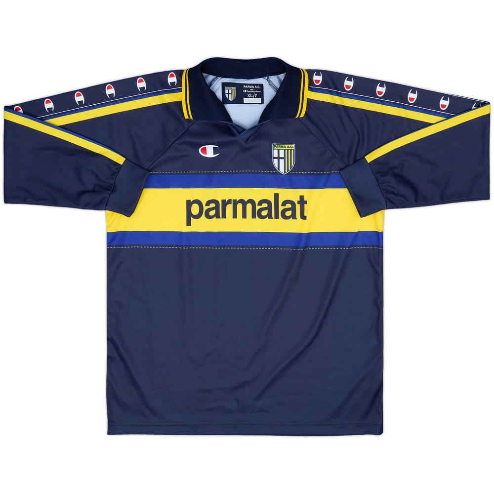 1999-00 Parma Basic Third L/S Shirt - 10/10 - (XL.Boys)