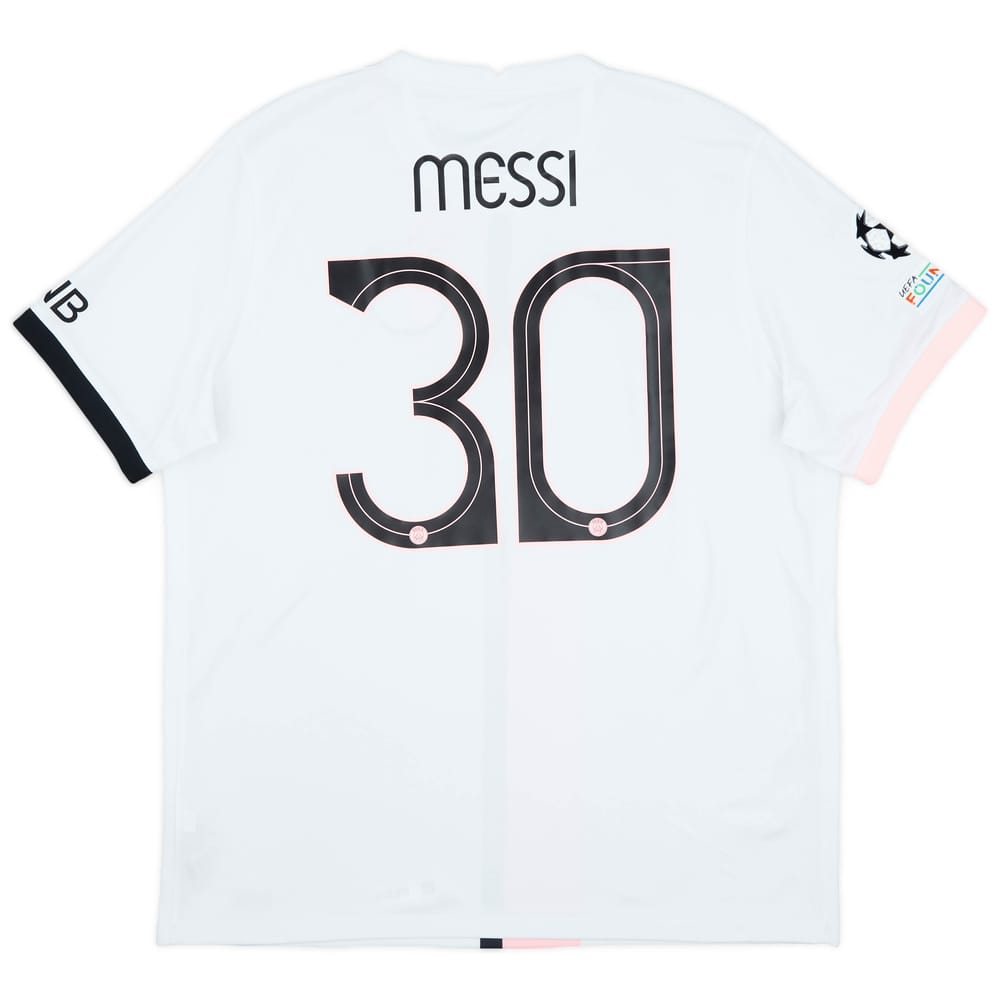 2021-22 Paris Saint-Germain Away Shirt Messi #30 - 8/10 - (XL)