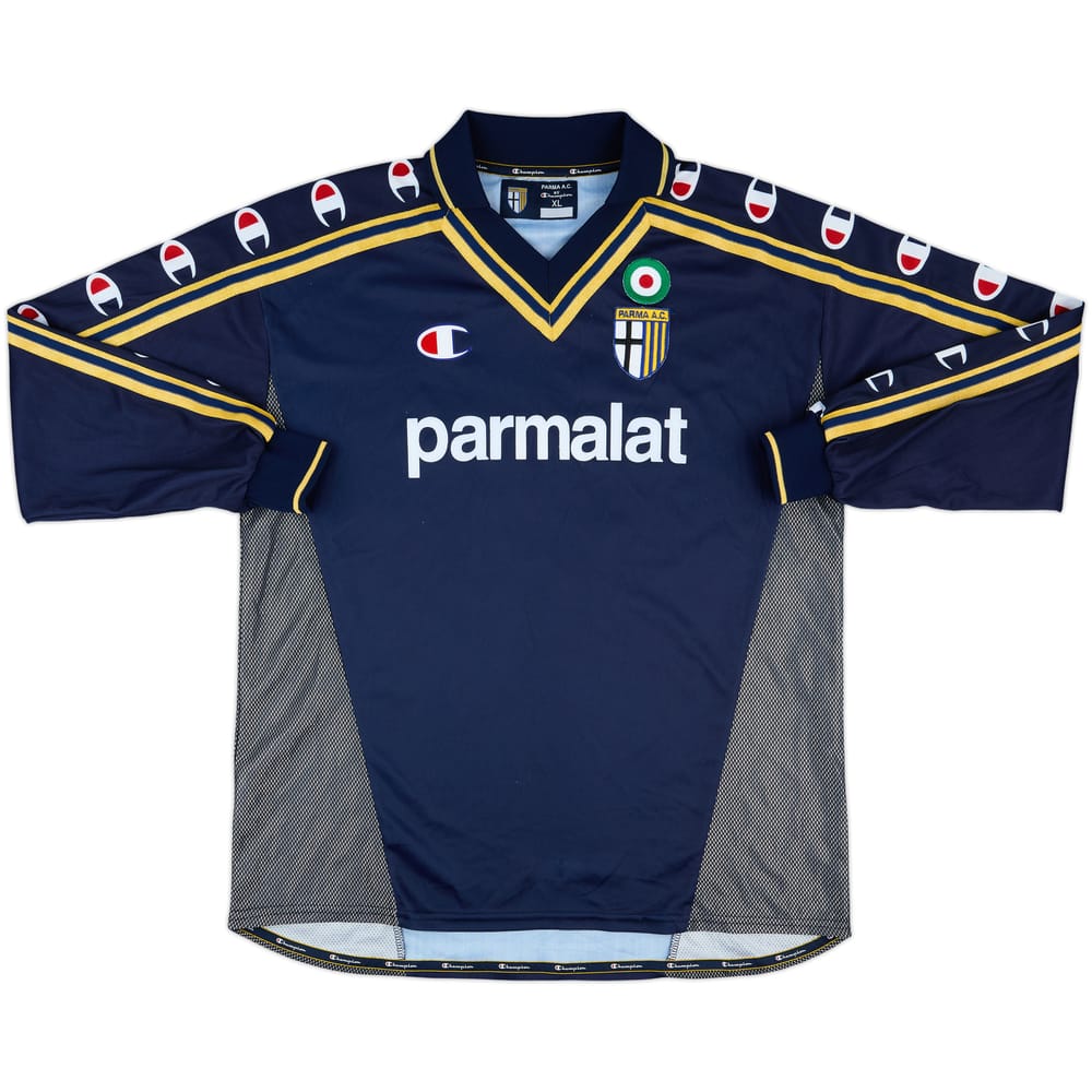 2001-03 Parma Match Issue Third L/S Shirt #8