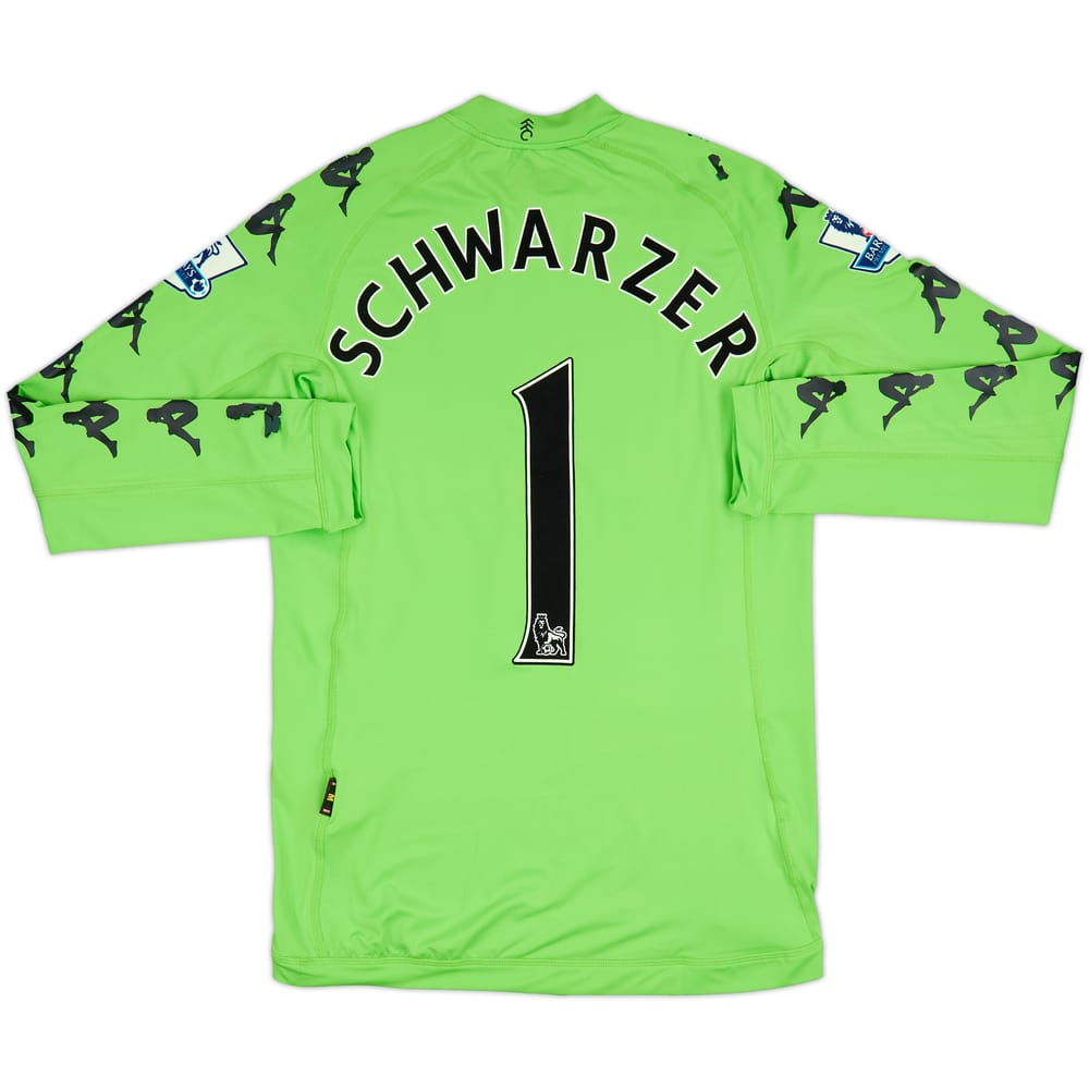 2012-13 Fulham GK Shirt Schwarzer #1 - 5/10 - (M)