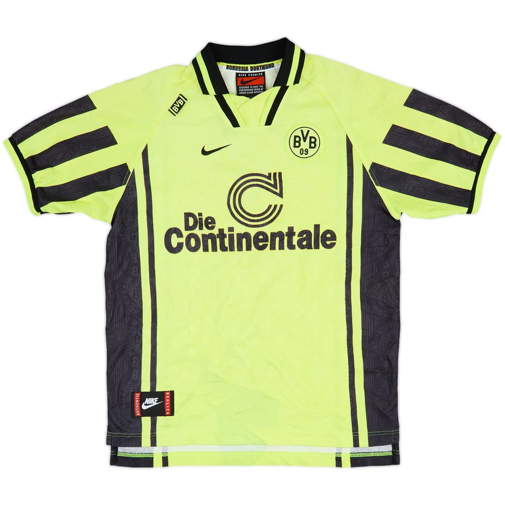 1996-97 Borussia Dortmund Home Shirt - 8/10 - (XL.Boys)