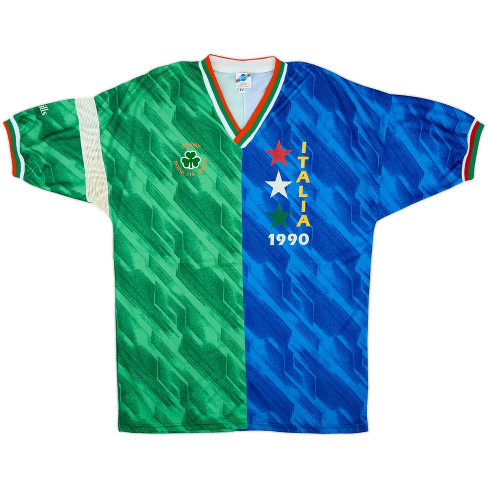 1990 Ireland 'Italia 90' O'Neills Fan Shirt - 8/10 - (XL)