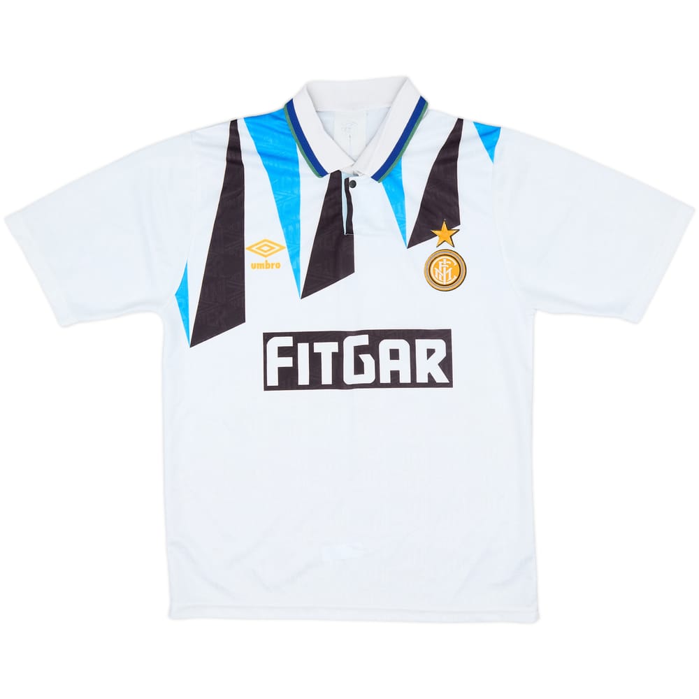 1991-92 Inter Milan Away Shirt - 8/10 - (S)