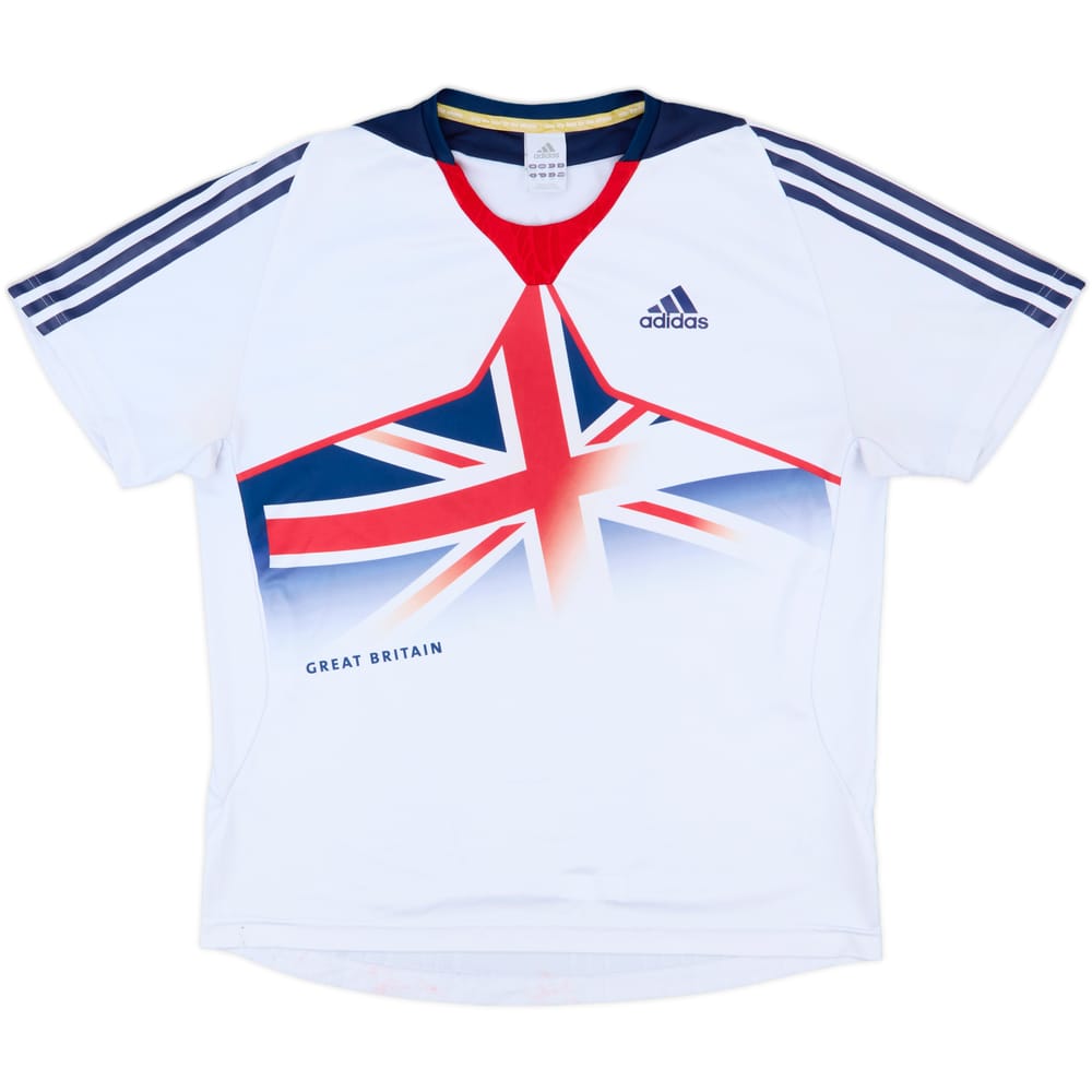 2012-13 Team GB Olympic adidas Training Shirt - 7/10 - (L/XL)