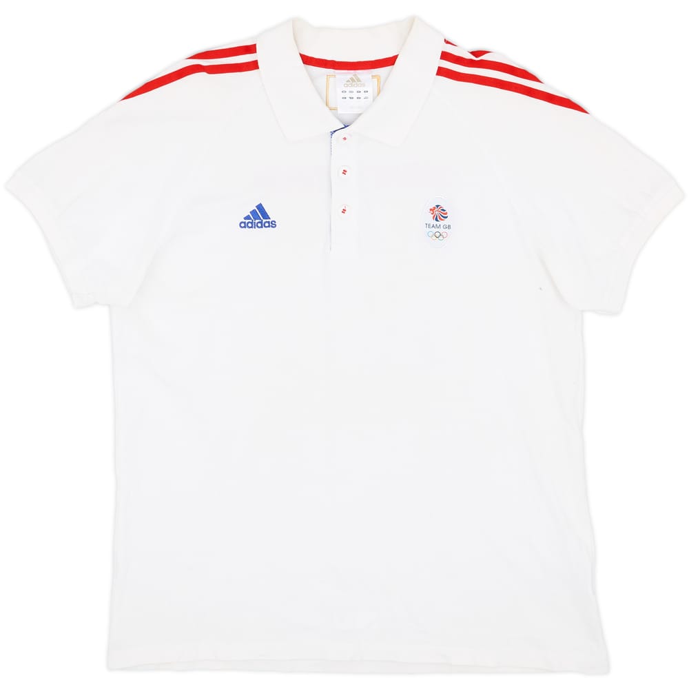 2012 Team GB Olympic adidas Polo Shirt - 7/10 - (L)
