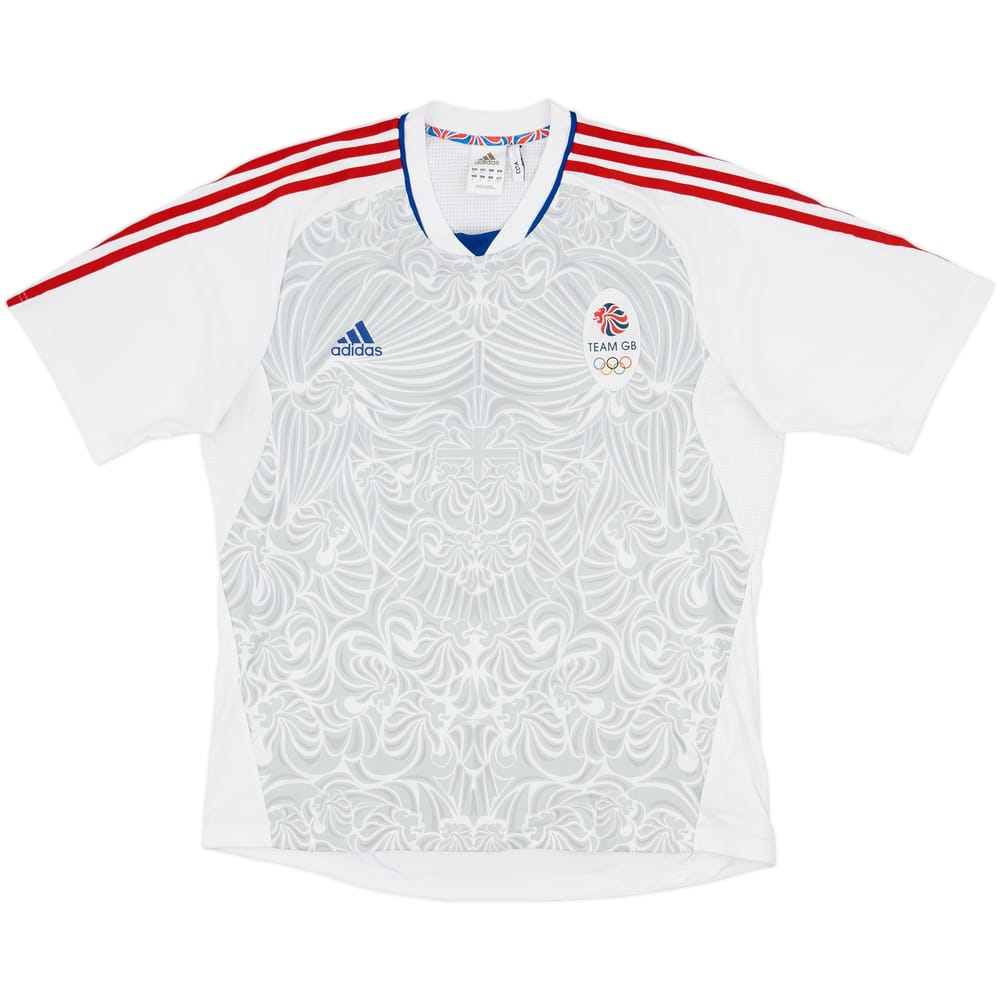2012-13 Team GB Olympic adidas Training Shirt - 9/10 - (XL)