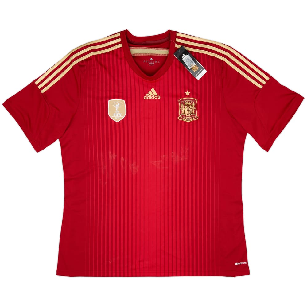 2013-15 Spain Home Shirt (XXL)