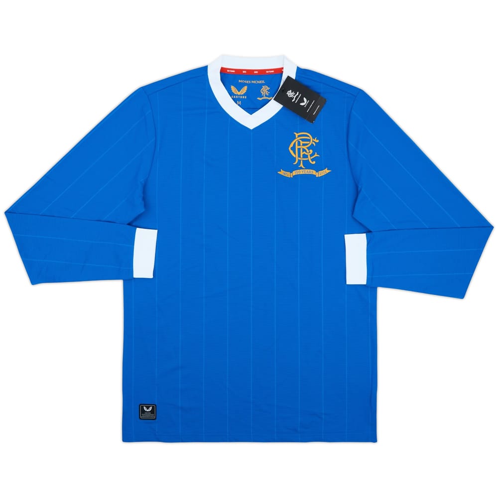 2021-22 Rangers Home L/S Shirt (M)