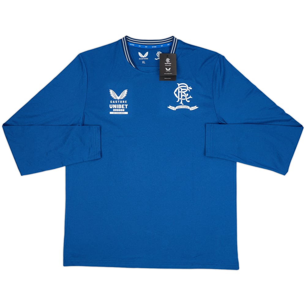 2021-22 Rangers Castore '150 Years Anniversary' Travel L/S Tee (XL)
