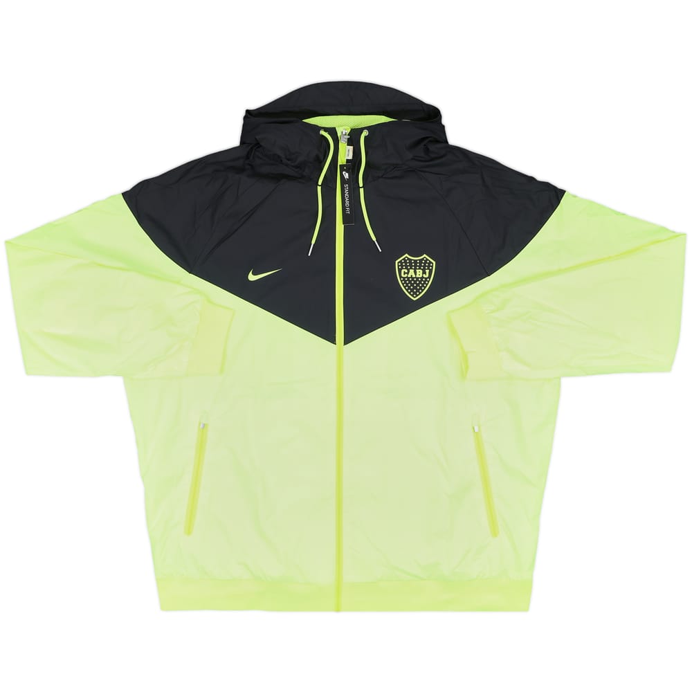 2018-19 Boca Juniors Nike Hooded Track Jacket (XXL)