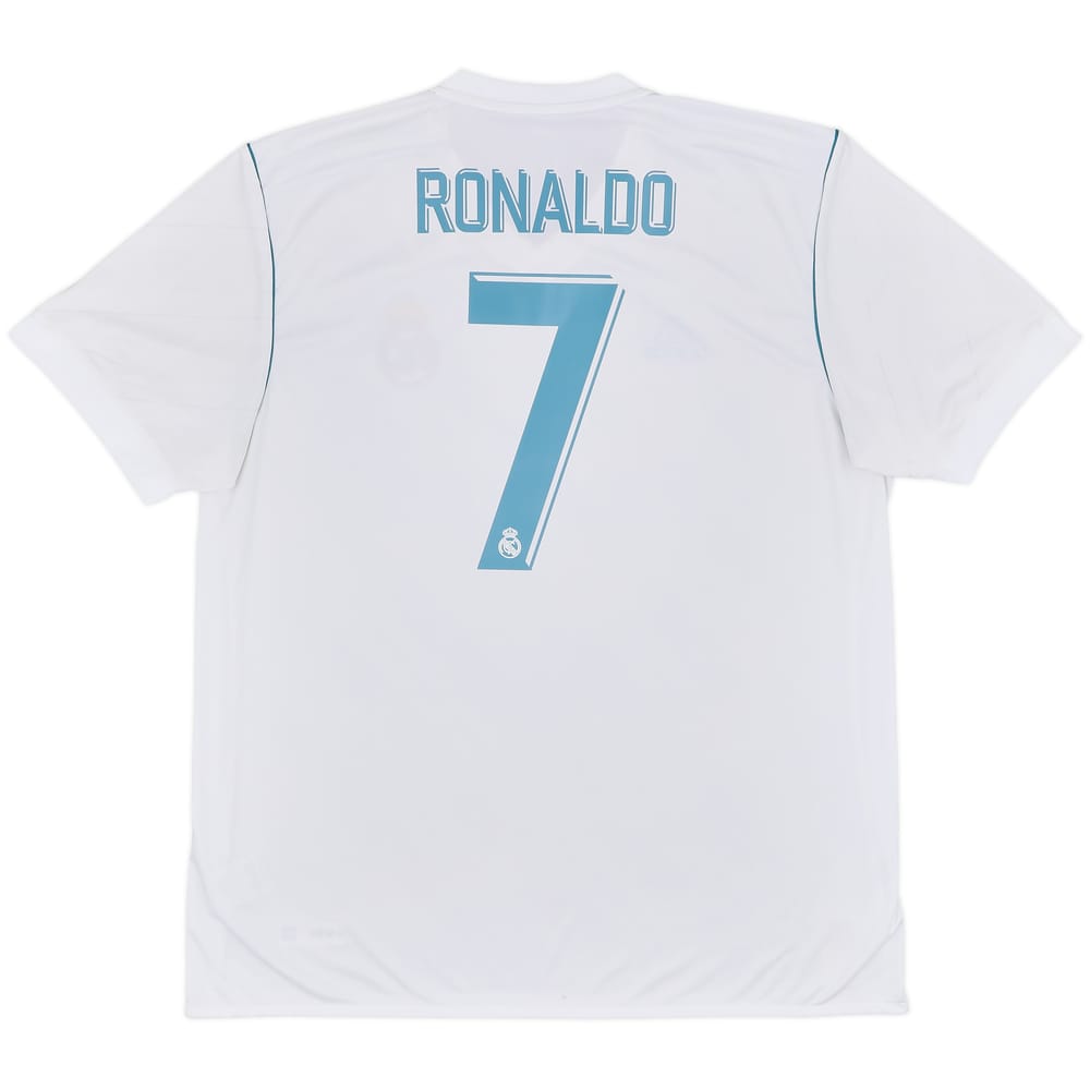 2017-18 Real Madrid Home Shirt Ronaldo #7 (XL)