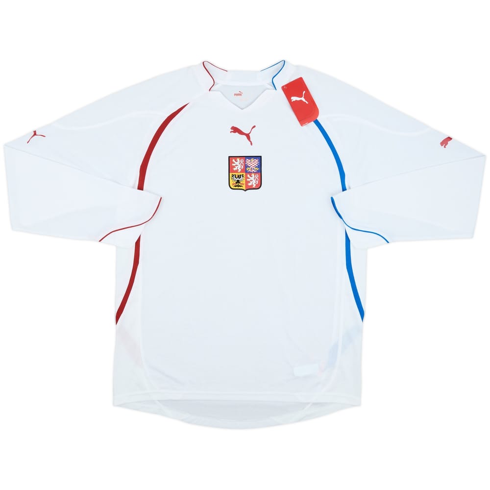 2010-11 Czech Republic Away L/S Shirt (L)