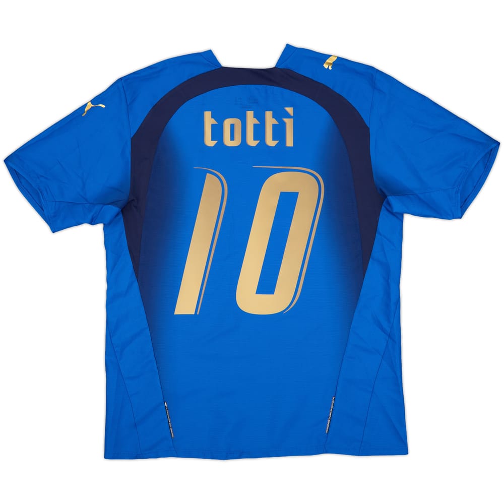 2006 Italy Home Shirt Totti #10 (M)