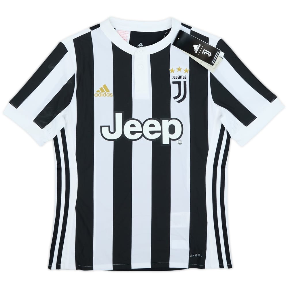 2017-18 Juventus Home Shirt (M.Boys)