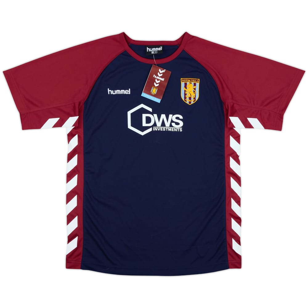 2005-06 Aston Villa Hummel Training Shirt (L.Boys)