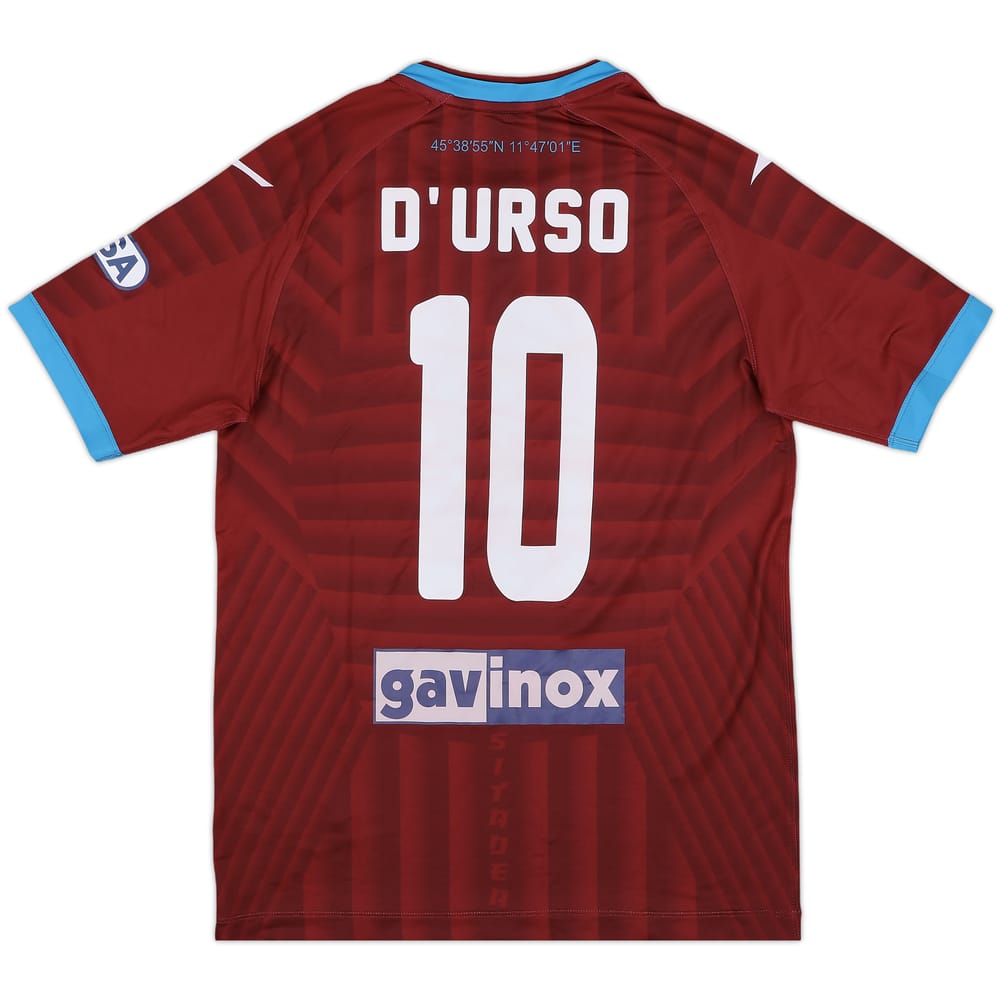 2020-21 Cittadella Home Shirt D'Urso #10 (S)