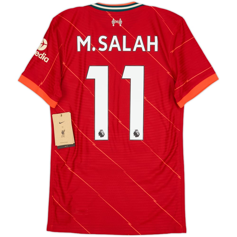 2021-22 Liverpool Authentic Home Shirt M.Salah #11 (XS)