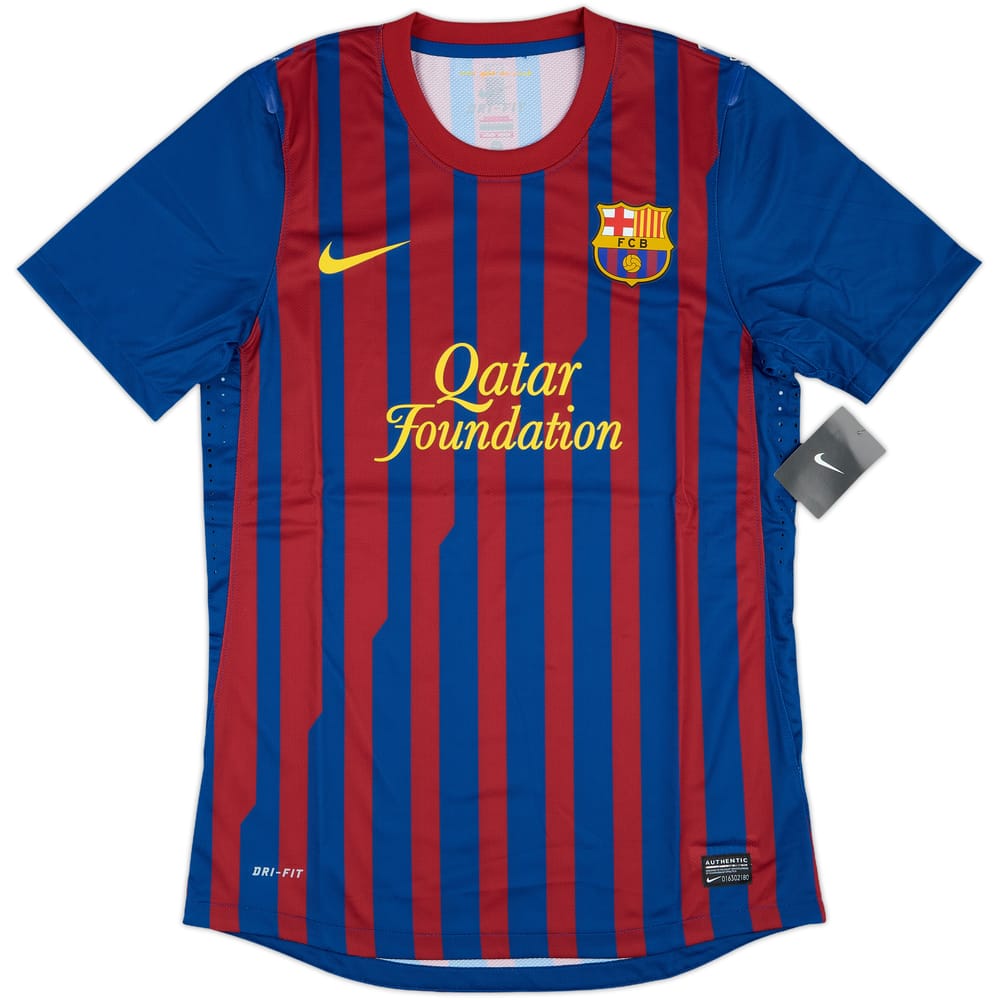 2011-12 Barcelona Player Issue Home Shirt (M)