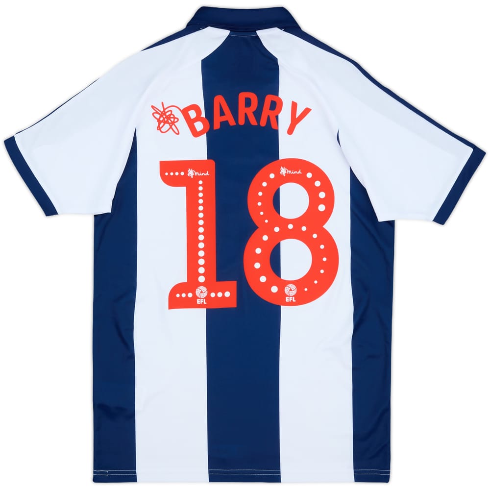 2018-19 West Brom Home Shirt Barry #18 (S)