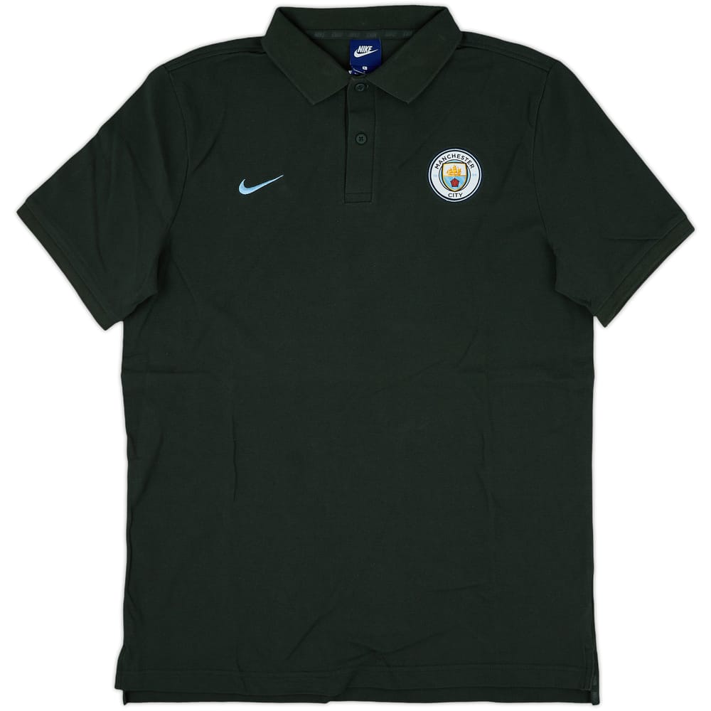 2017-18 Manchester City Nike Polo Shirt - 9/10 - (L)