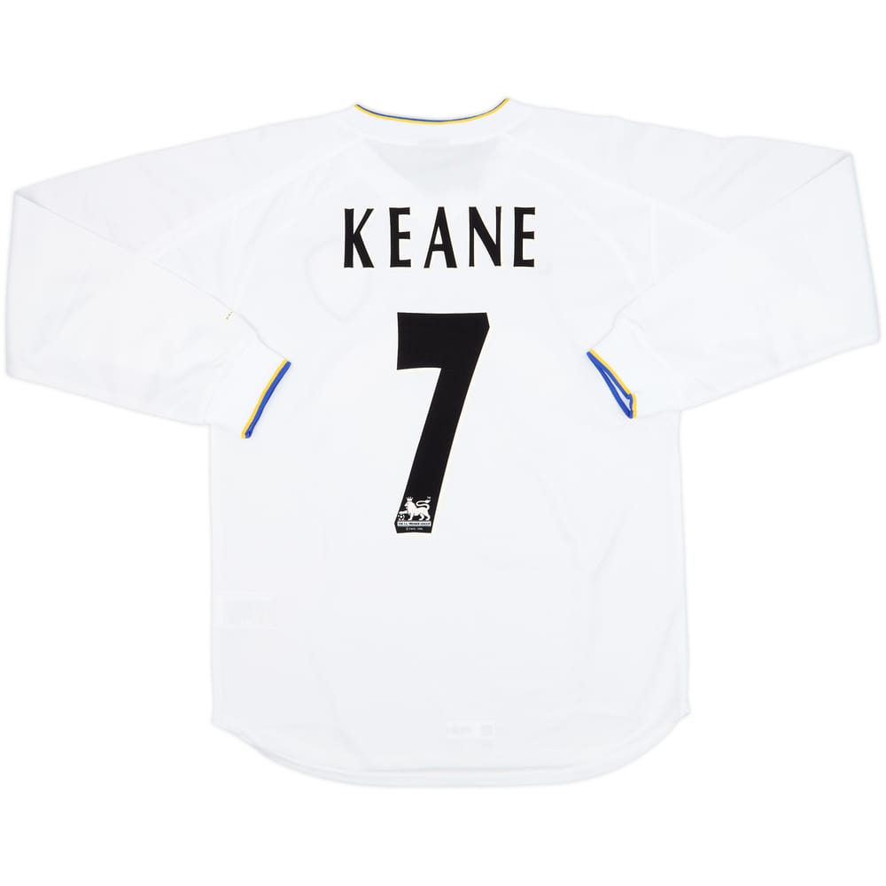 2000-02 Leeds United Home L/S Shirt Keane #7 (S)