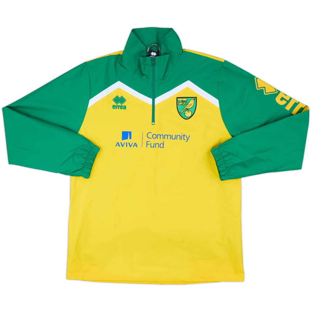 2014-15 Norwich Errea Sweat Top - 9/10 - (L)
