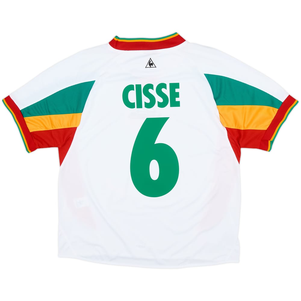 2002-04 Senegal Home Shirt Cisse #6 (S)