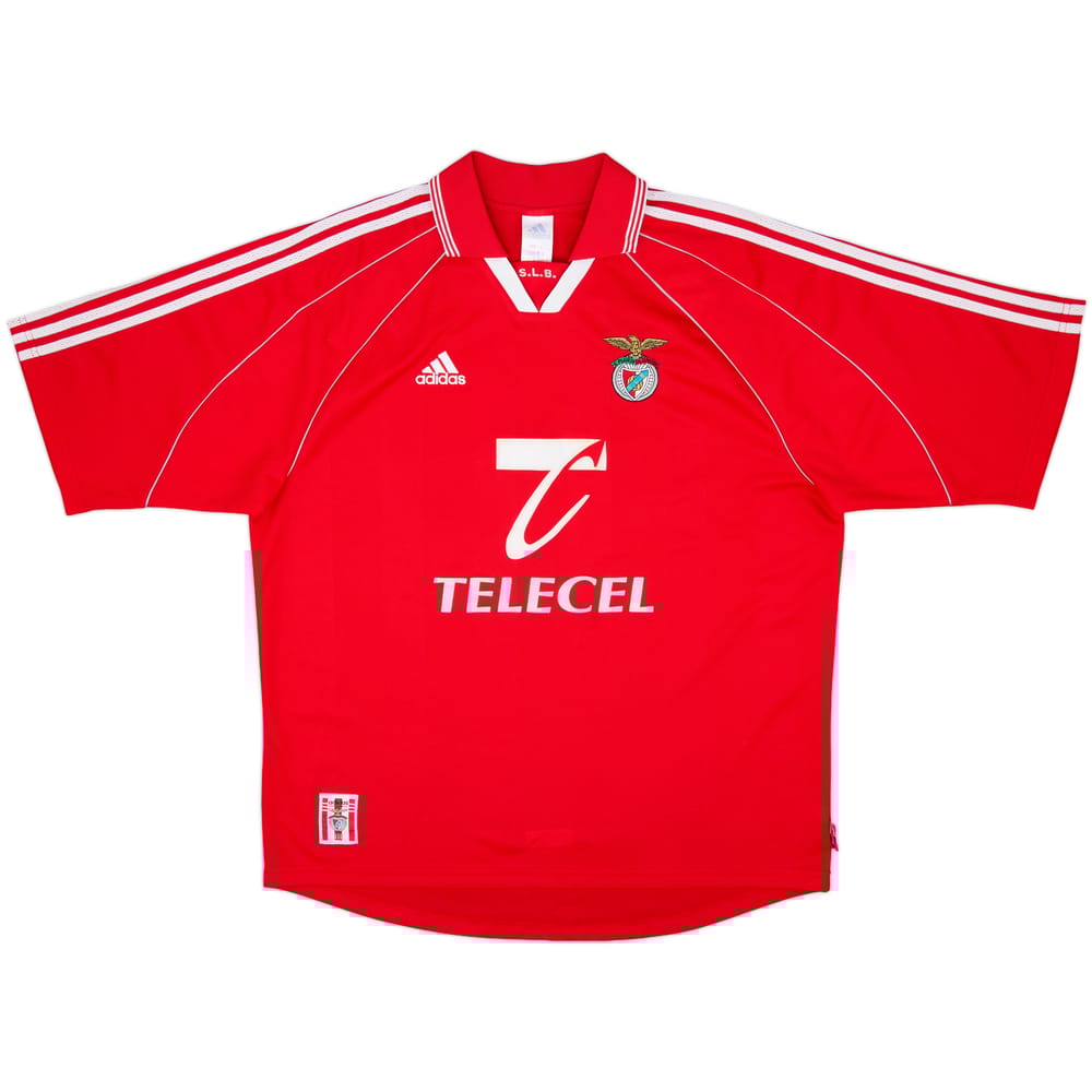 1999-00 Benfica Home Shirt - 9/10 - (XL)
